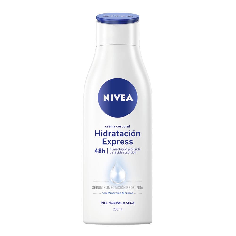 Crema Corporal Nivea Hidratacion Express Frasco X 250Ml