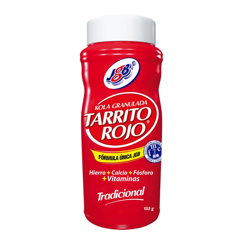 Kola Granulada Tarrito Rojo Granulado Tarro X 135 G