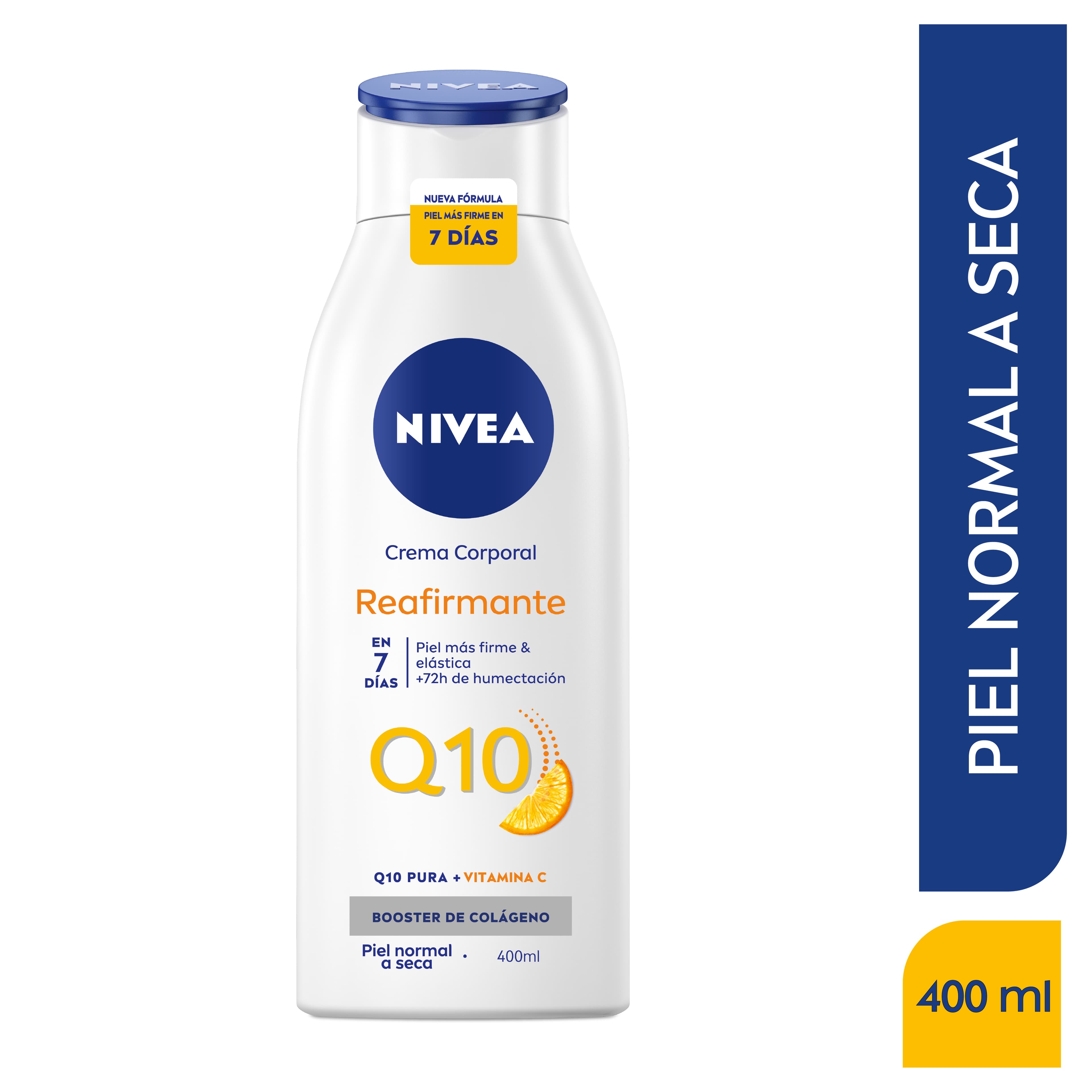 Crema Corporal Reafirmante Nivea Q10 Frasco 400 Ml