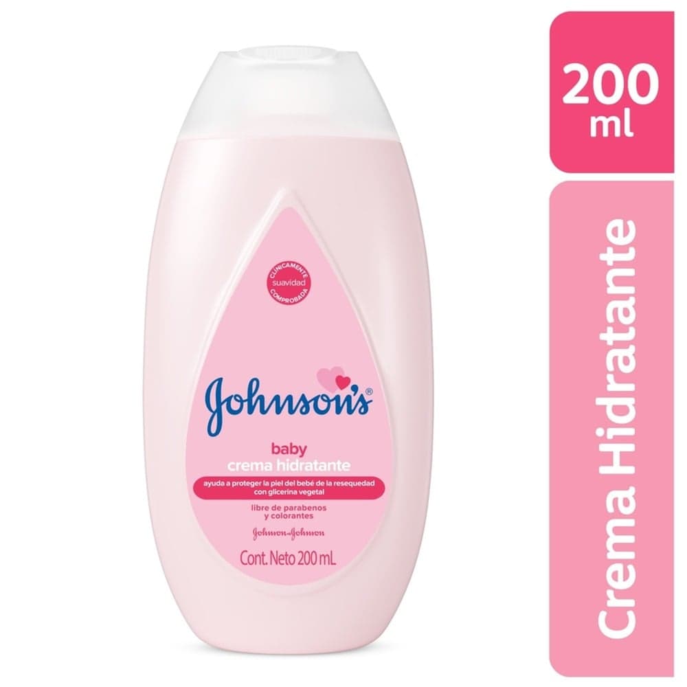 Crema Líquida Johnsons Baby Frasco X 200Ml