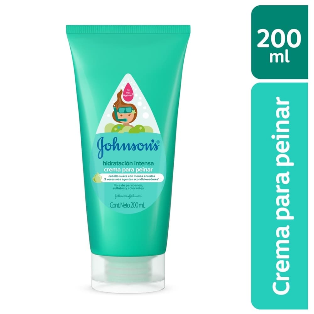 Crema Para Peinar Johnson’S Baby Sin Enjuague Frasco Con 200 Ml