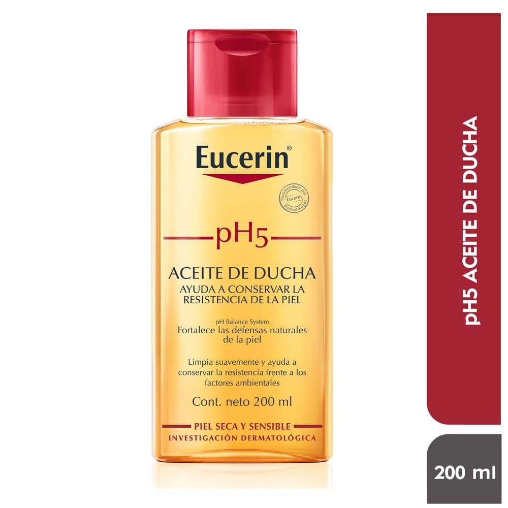 Aceite Ducha Ph5 Piel Seca Y Sensible Frasco X 200Ml