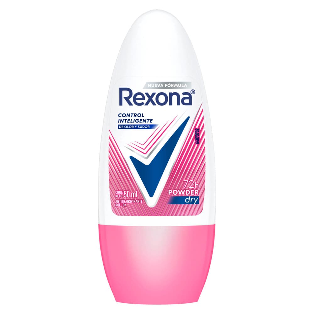 Desodorante Roll On Rexona Powder Dry Frasco Por 50Ml