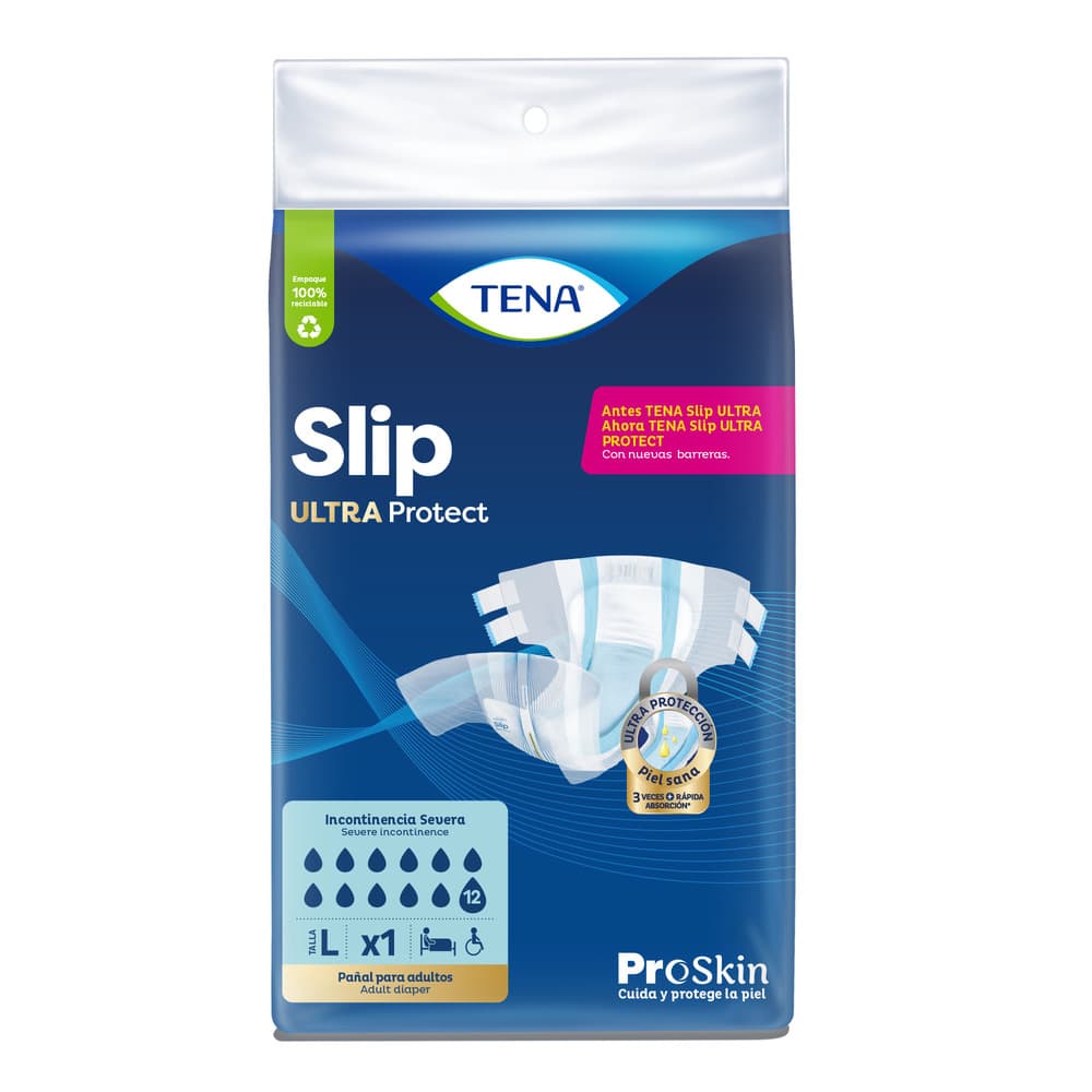 Pañal Tena Slip Incontinencia Paquete X 1 Unidad Talla L