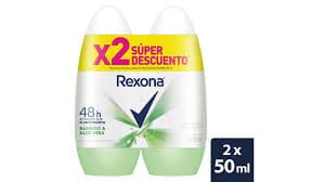 Desodorante 24H Superdesc Rexona Women Bamboo Paquete X 2Potex50Ml