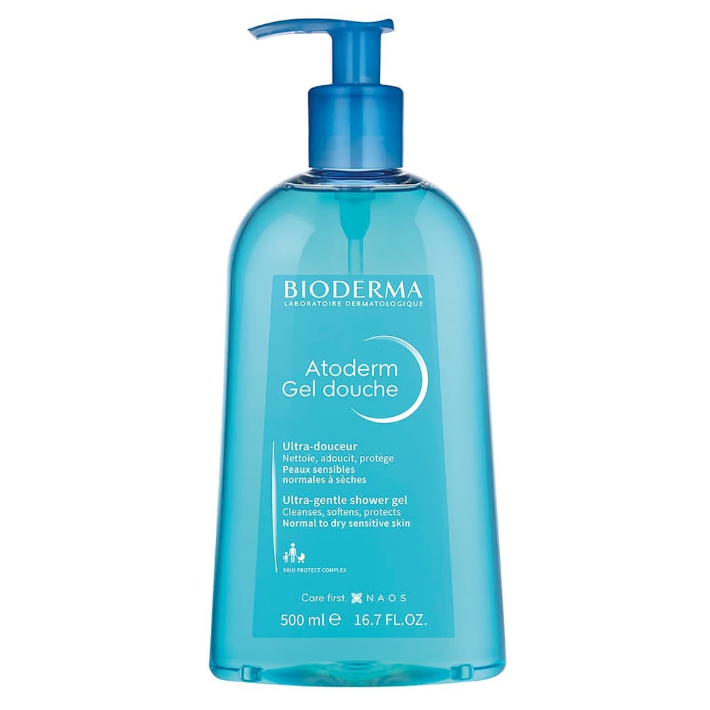 Bioderma Atoderm Gel Ducha Ultra Suave Para Piel Normal A Seca 500Ml