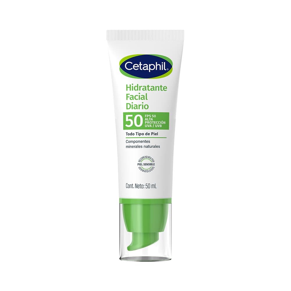 Crema Hidratante Facial Con Spf 50 Cetaphil 50Ml