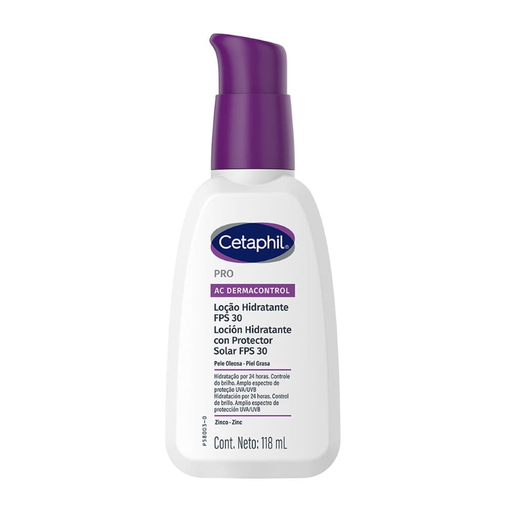 Loción Hidratante Pro Ac Dermacontrol Fps 30 Cetaphil 118Ml