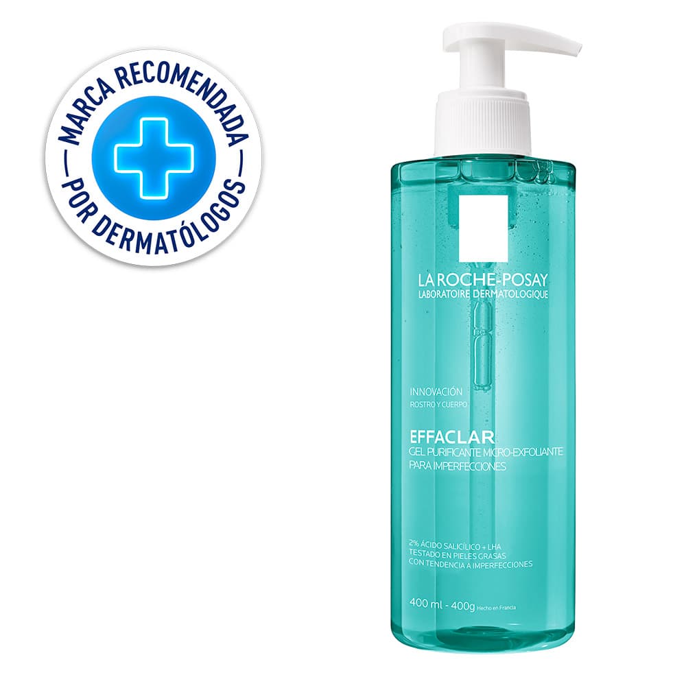 Limpiador Facial Micro-Exfoliante La Roche Posay Effaclar Gel Moussant 400Ml