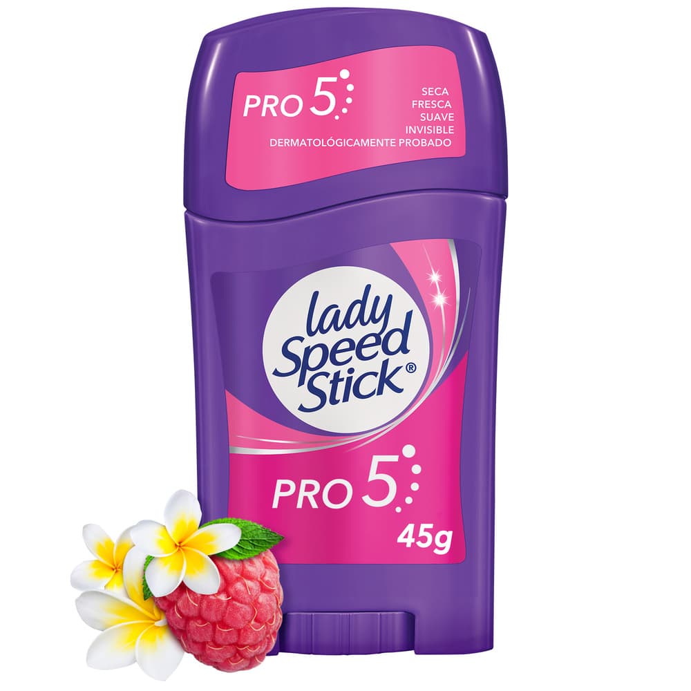 Desodorante Lady Speed Styck Pro 5 Barra X 45 G
