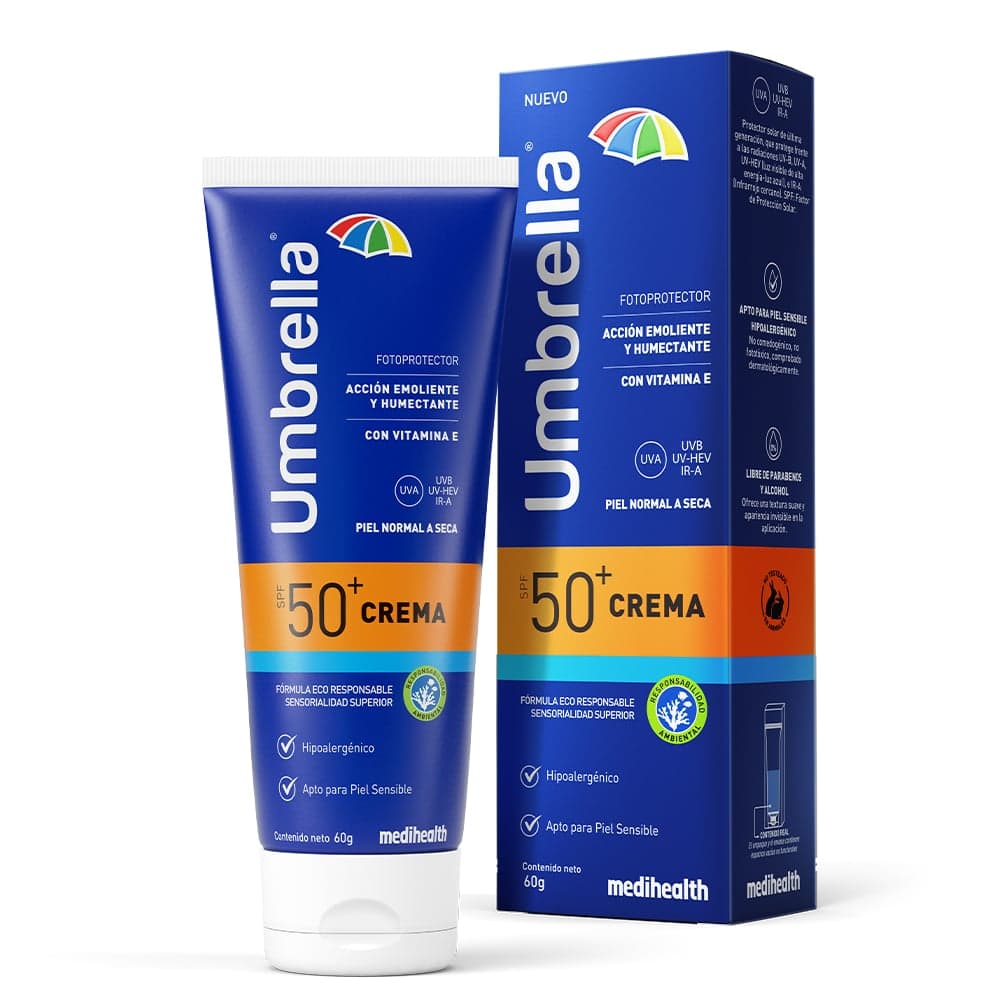 Umbrella Kids Emulsion Alto Espectro Hipoalergénico 50+ Frasco X 120 Gr