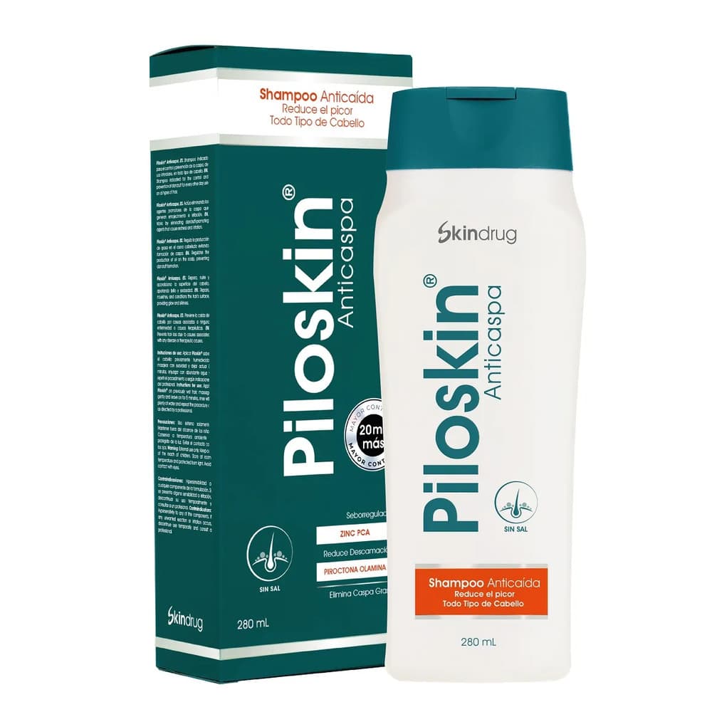 Piloskin Anticaspa/Anticaida Frasco X 280Ml