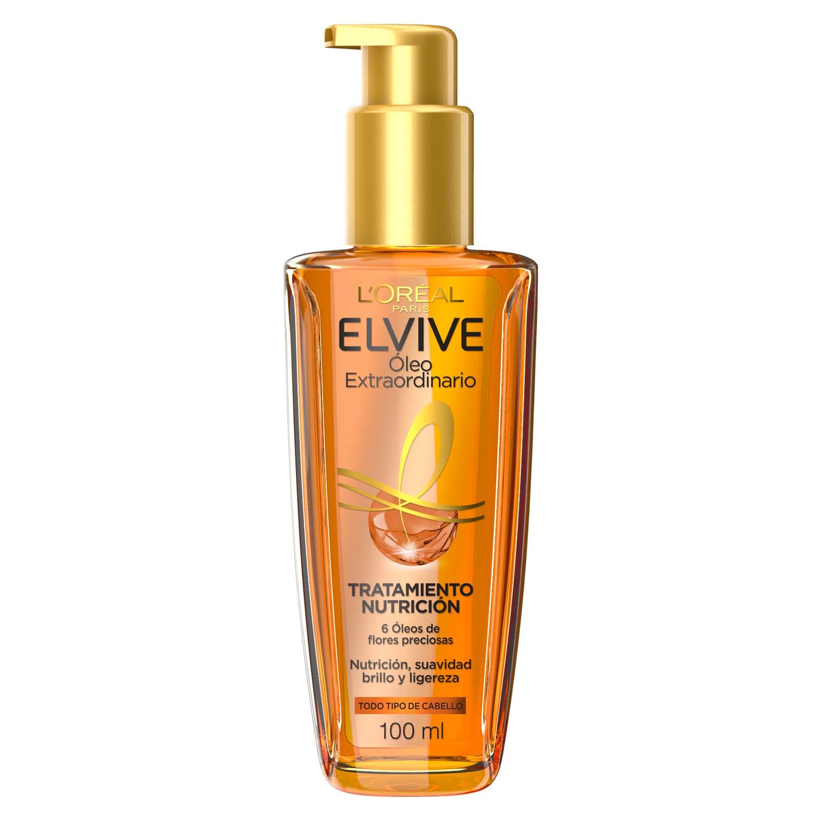 Tratamiento Serum Capilar Elvive L'Oreal Paris Óleo Extraordinario X100Ml