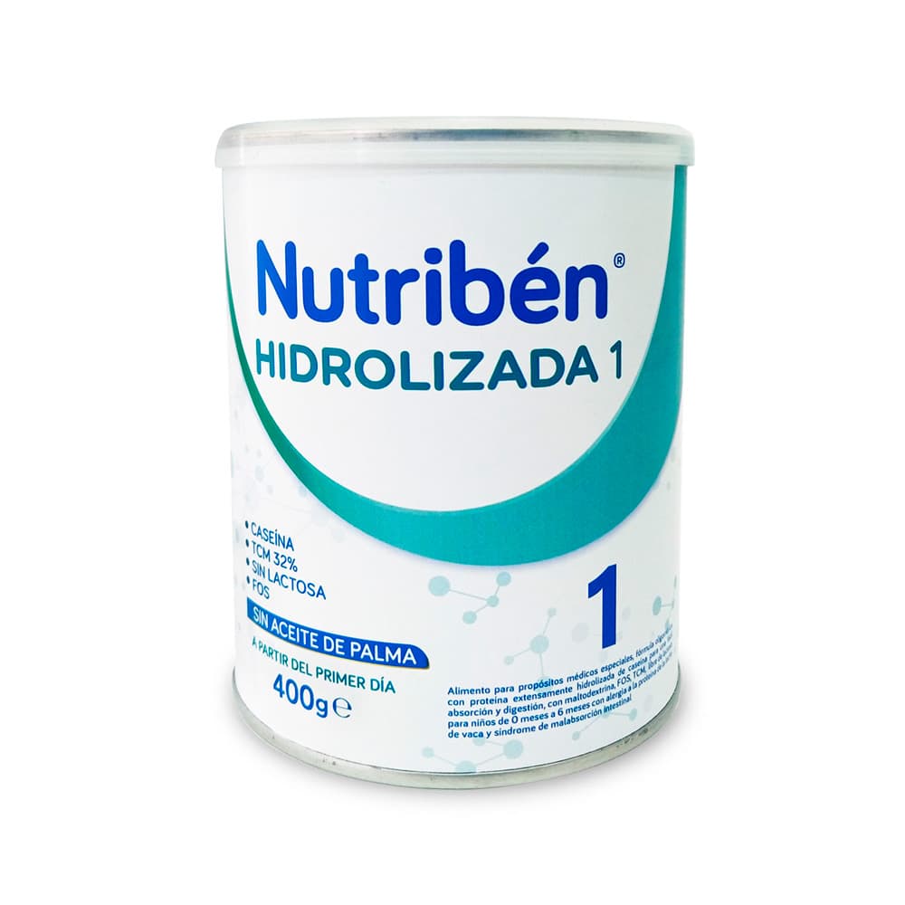 Nutriben Hidrolizada 1 Polvo Tarro X 400Gr