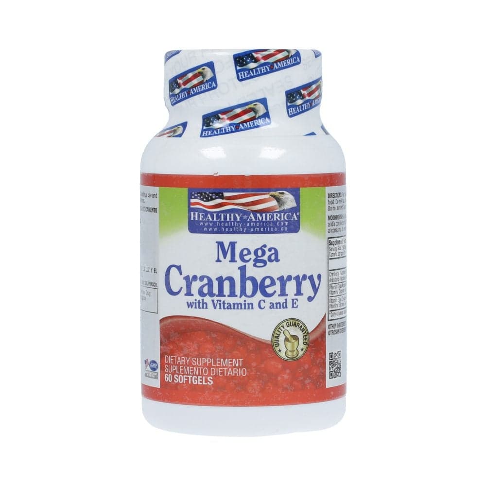 Mega Cranberry Cápsulas Blandas Frasco X 60