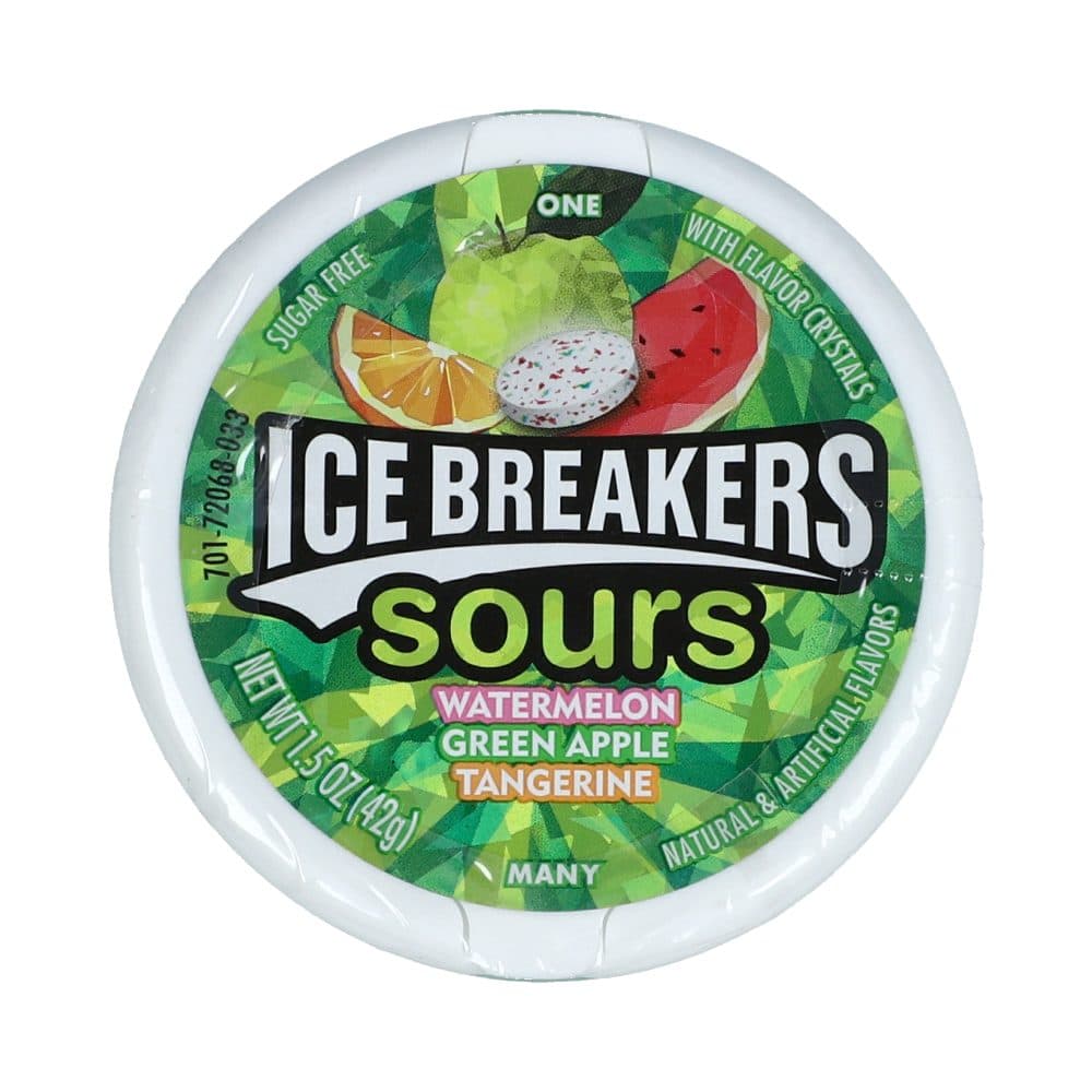 Mentas Ice Breaker Sours Caja X 42Gr Fruit