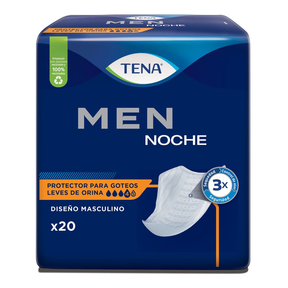 Protector Masculino Tena Men Noche X20