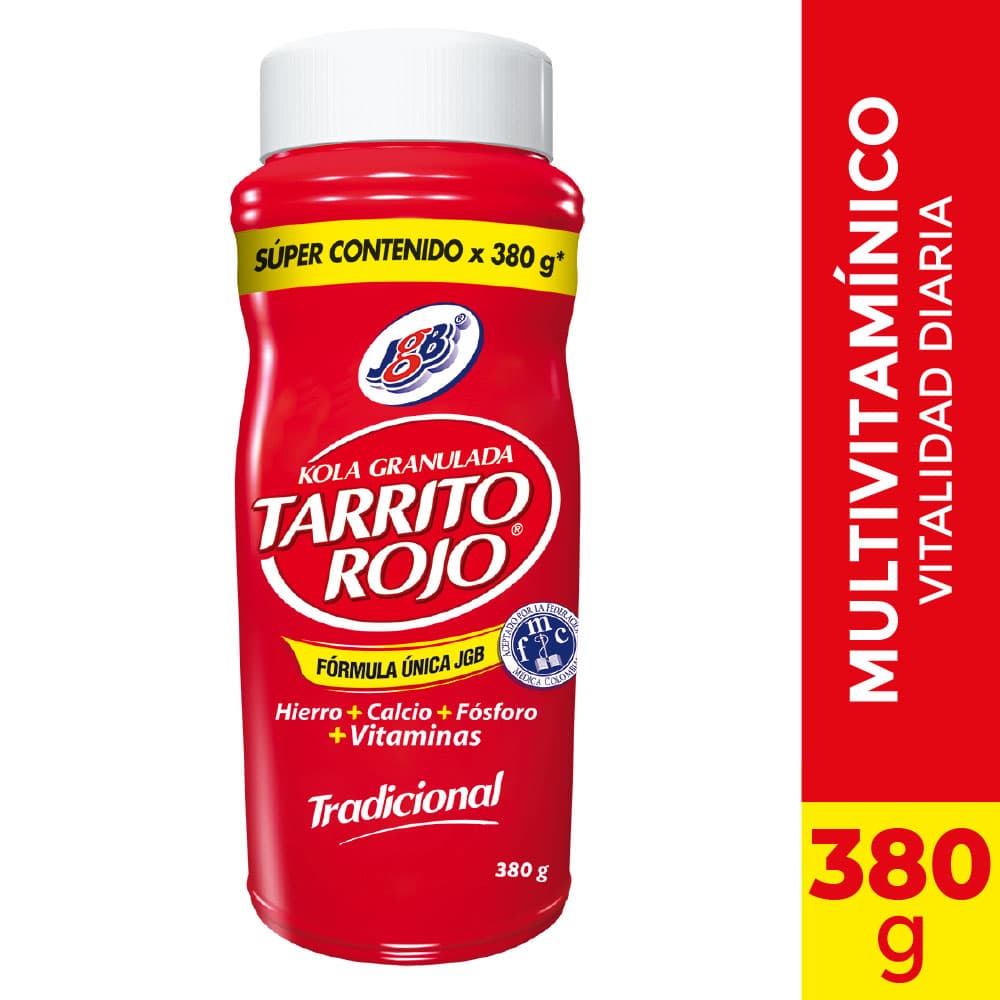Tarrito Rojo Tradicional Frasco X 380Gr