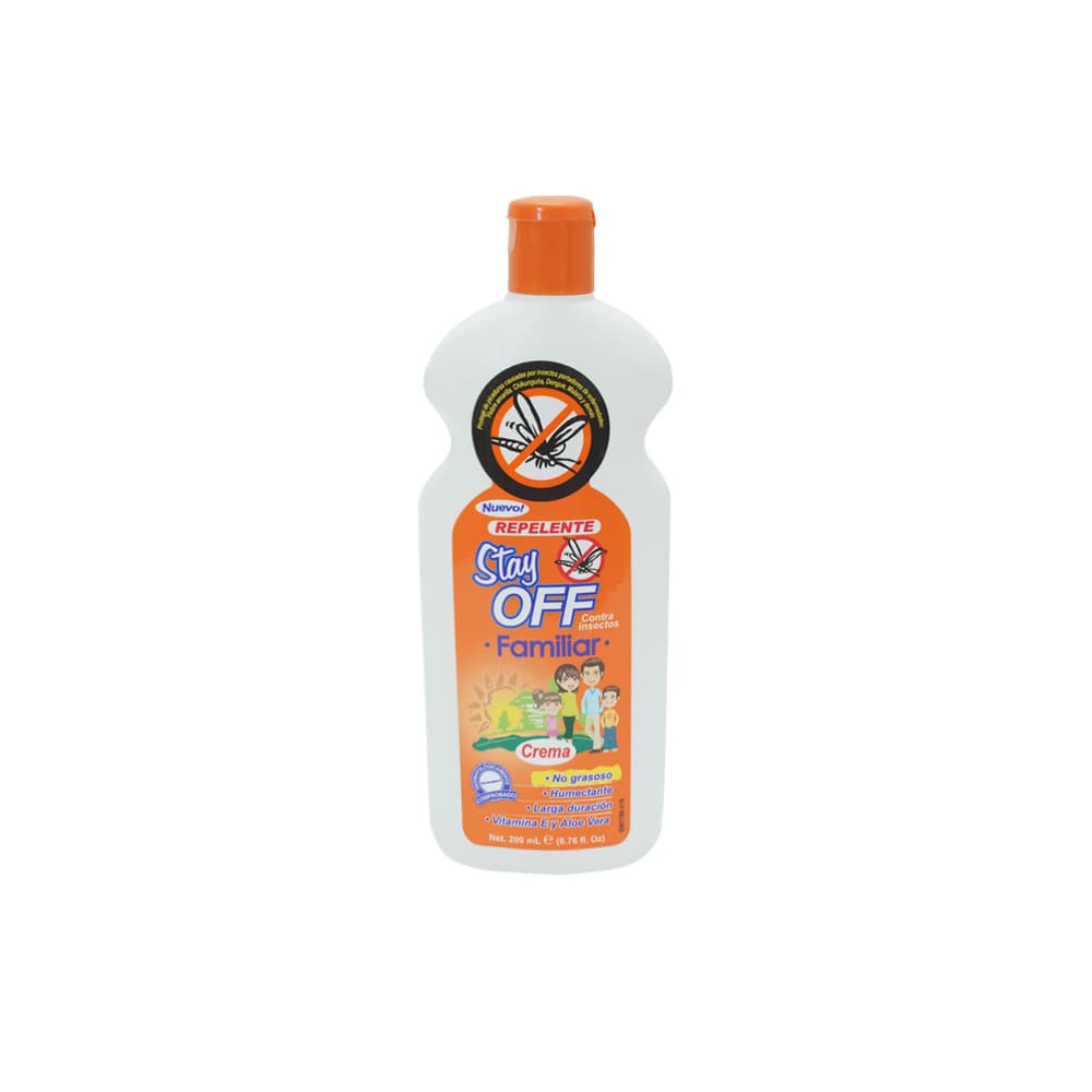 Repelente Crema Stay Off Frasco X 200Ml