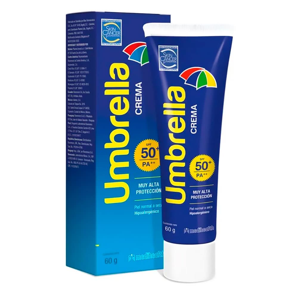 Umbrella Crema Spf 50+ Caja Con Tubo Con 60 Gr