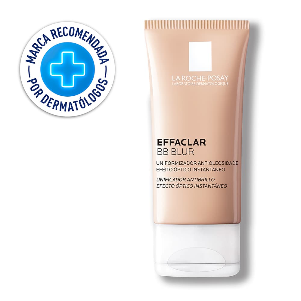 Bb Cream Facial Con Color Piel Mixta A Grasa La Roche Posay Effaclar Bb Blur Fps 24+ 30Ml