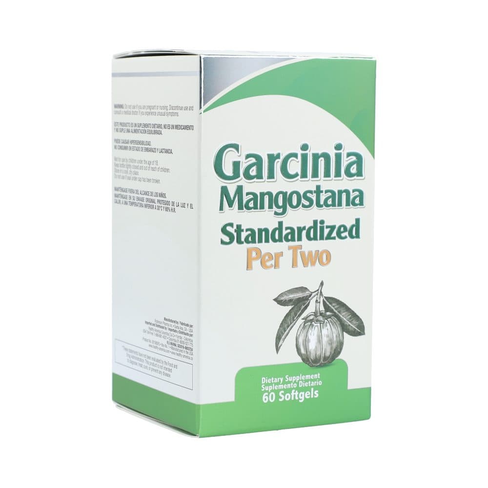 Garcinia Mangostana 200Mg Cápsula Blanda Caja X 60