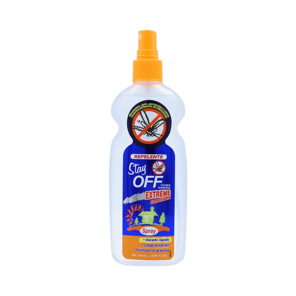 Repelente Stay Off Extreme Conditions Spray Solución Tópica Frasco X 120Ml