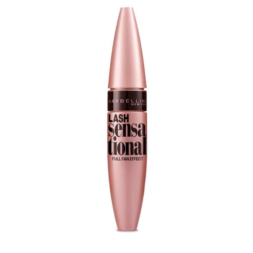 Máscara De Pestañas Maybelline Lash Sensational Very Black Lavable 9.5 Ml