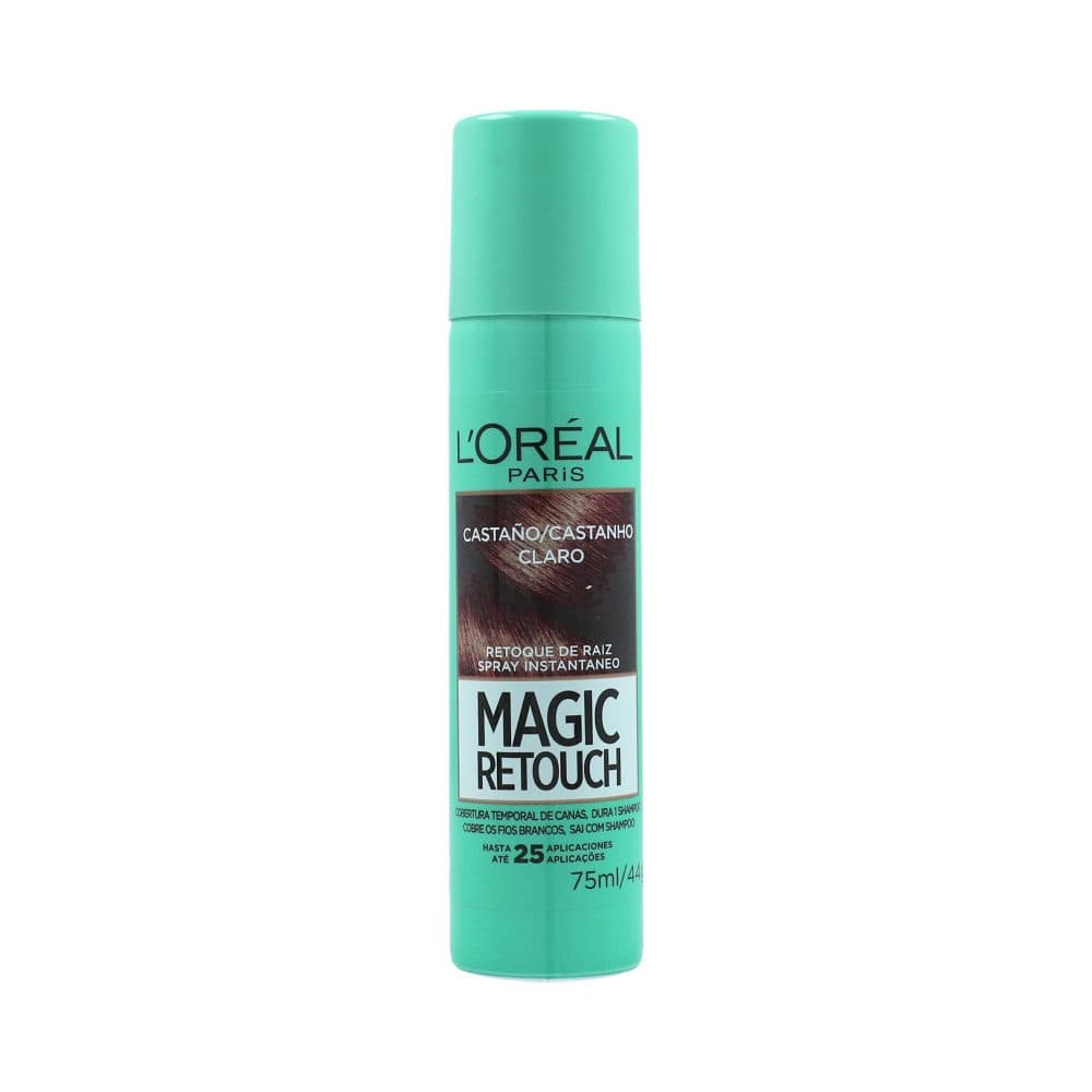 Magic Retouch Retoque Raiz L´Oreal Frasco X 75 Ml Castaño Claro