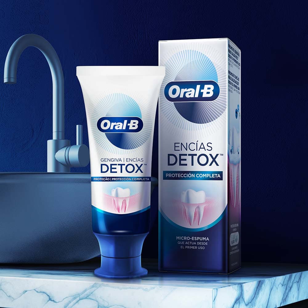 Crema Dental Encias Detox Oral B Deep Clean Tubo X 75Ml