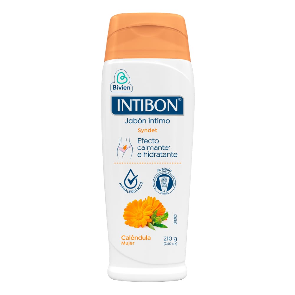 Jabón Íntimo Mujer Líquido Intibon Frasco X 210Gr