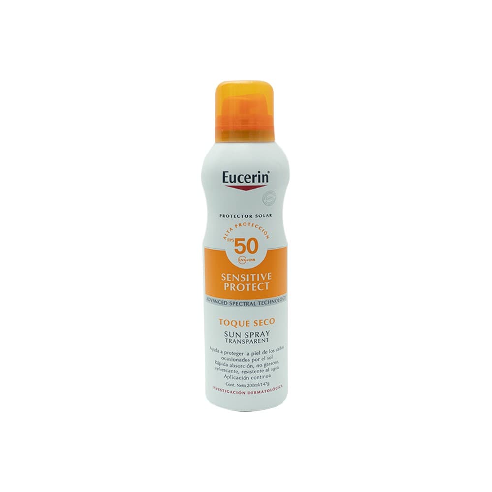 Protector Solar Sun Spray Eucerin Fco X 200Ml Sensitive Protect Fps 50+