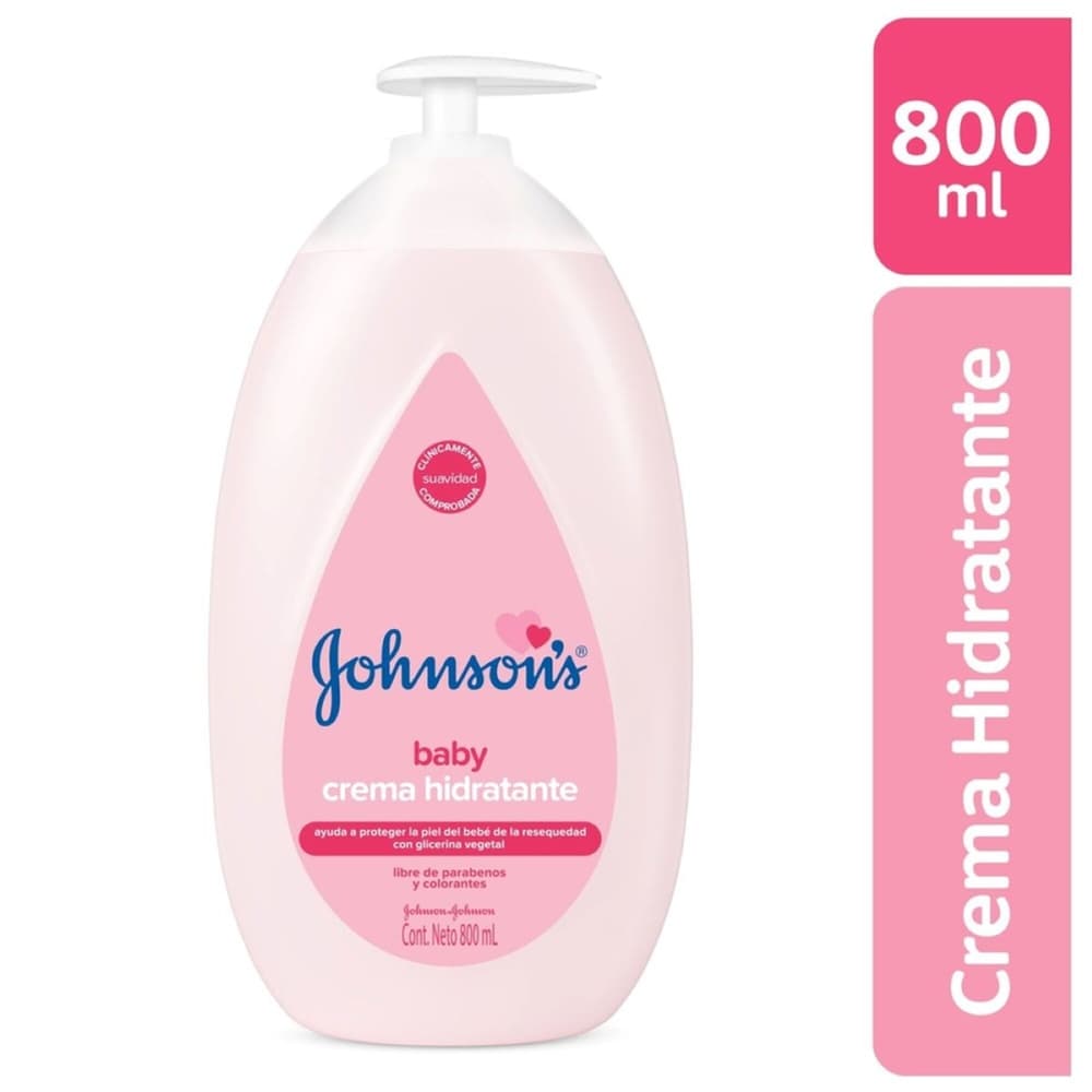 Crema Corporal Bebé Johnson'S Original 800 Ml