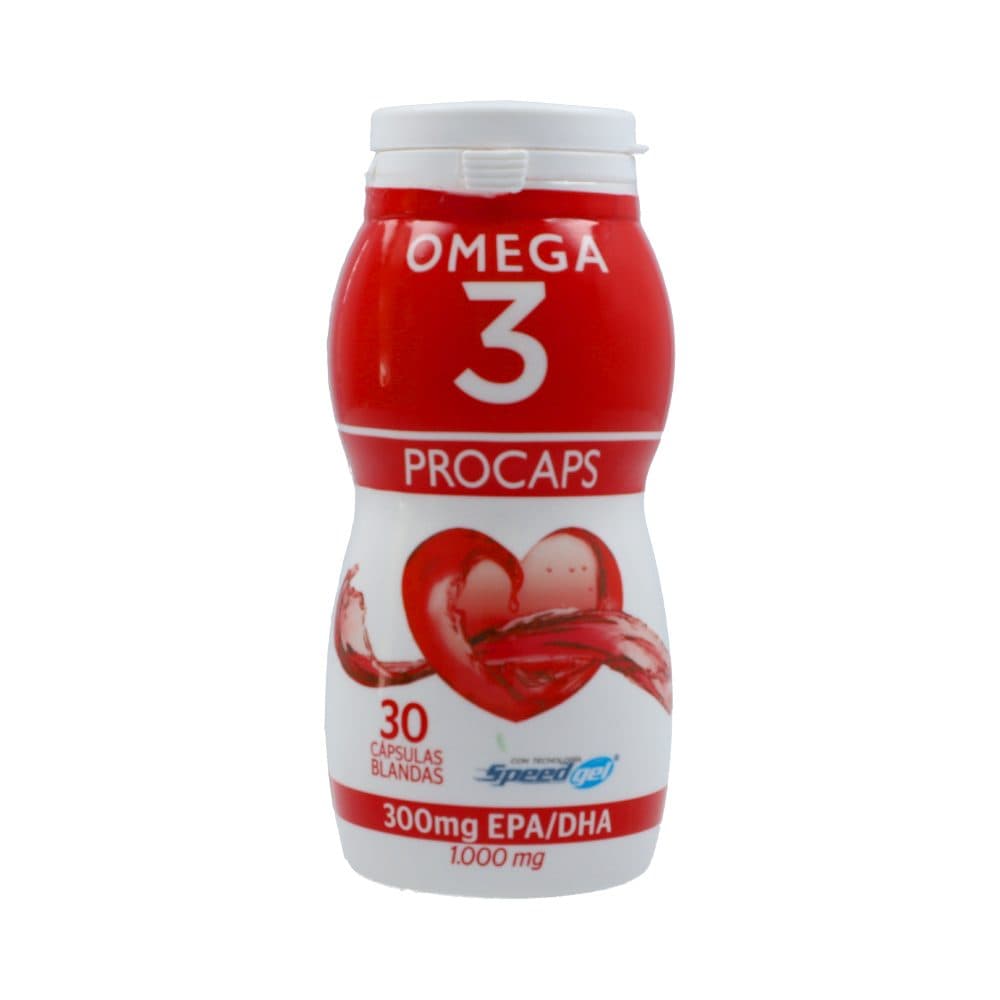 Omega 3 Procaps Frasco X 30 Cápsulas Blandas