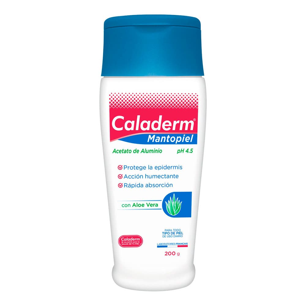 Acetato De Aluminio Caladerm Frasco X 200Gr Ph 4.5