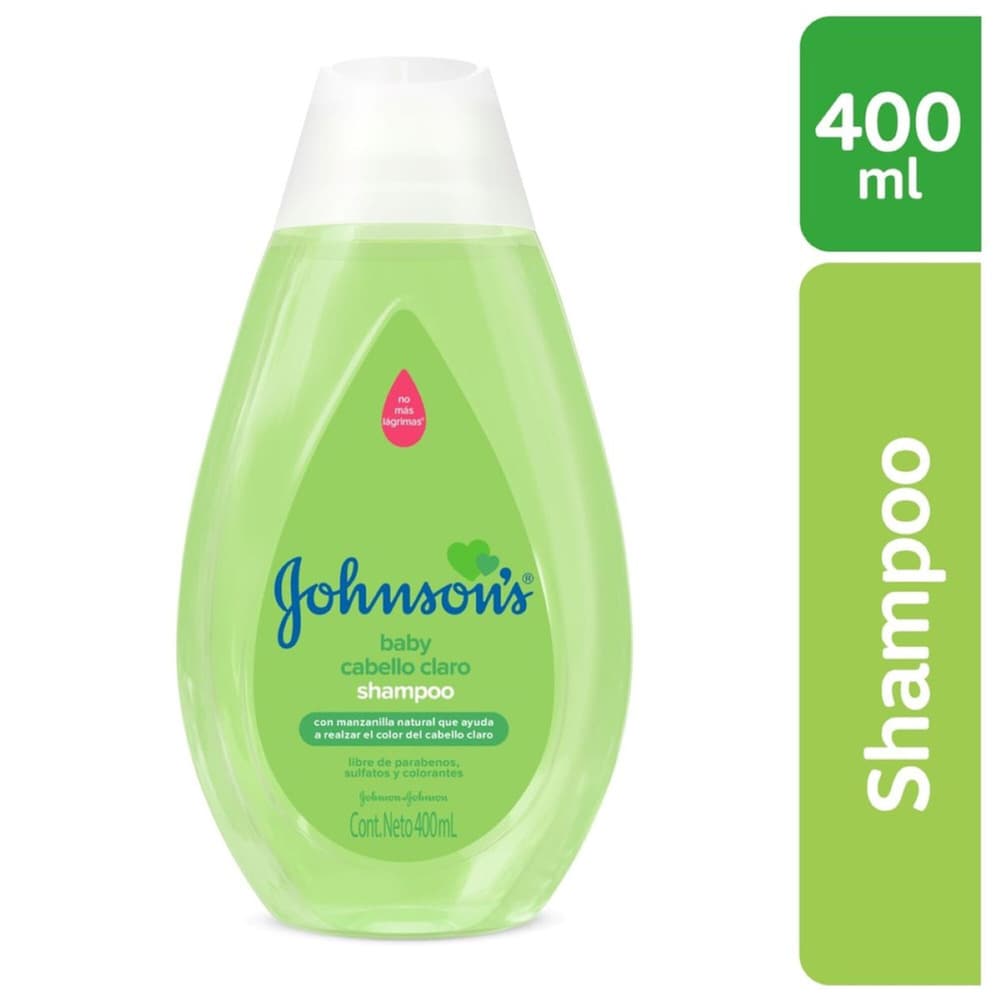 Shampoo Manzanilla Baby Cabello Claro Johnson Frasco X 400Ml