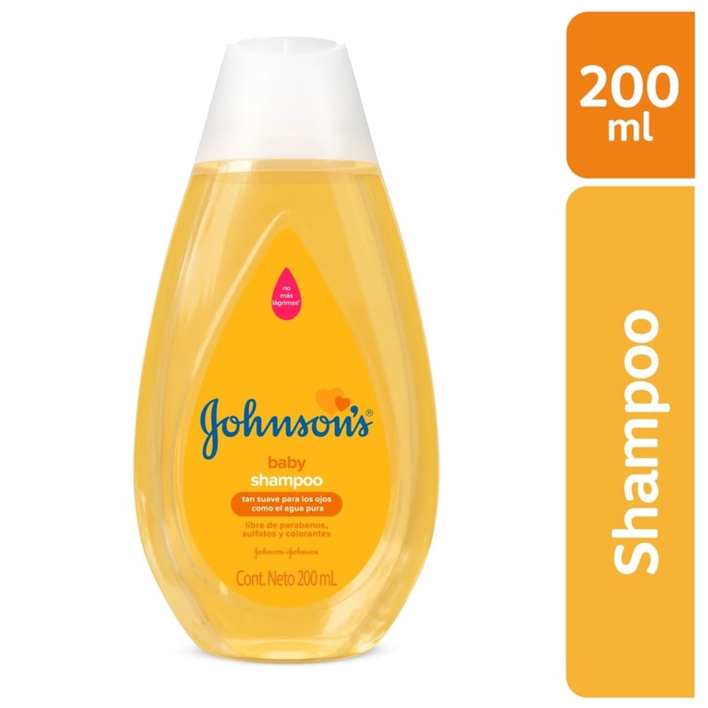 Shampoo Baby Johnsons Frasco X 200 Ml Original
