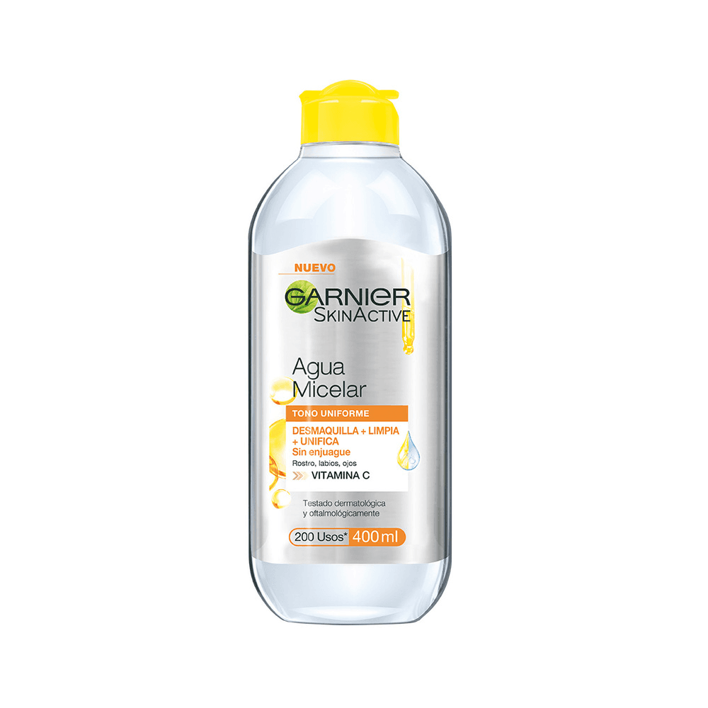Agua Micelar Garnier Skin Active  Express Aclara 400 Ml