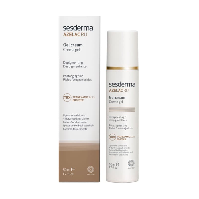 Crema Gel Facial Aclarante Sesderma Azelac Ru Frasco 50Ml