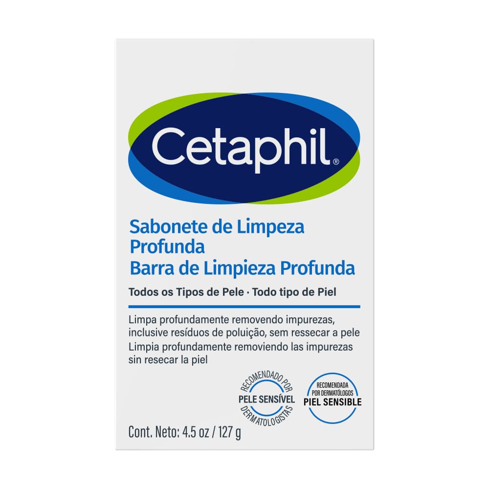 Jabón En  Barra De Limpieza Profunda Cetaphil