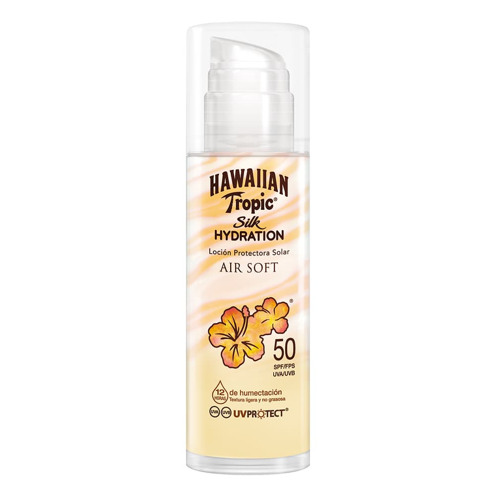Protector Solar Hawaiian Tropic Silk Hydration Spf 50 Locion Frasco Por 150Ml