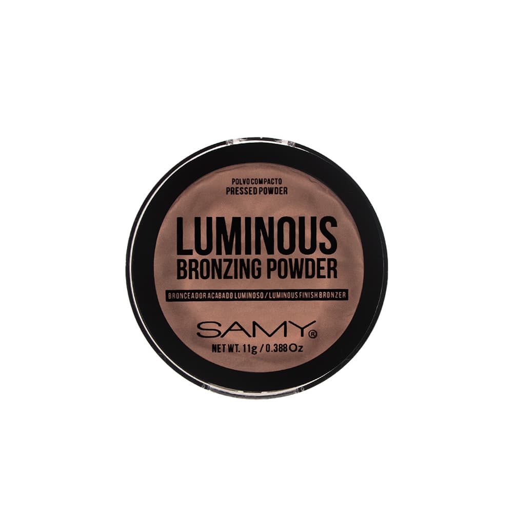 Polvo Compacto Bronceador Luminoso Samy Caja Por 11Gr Bronzing Powder