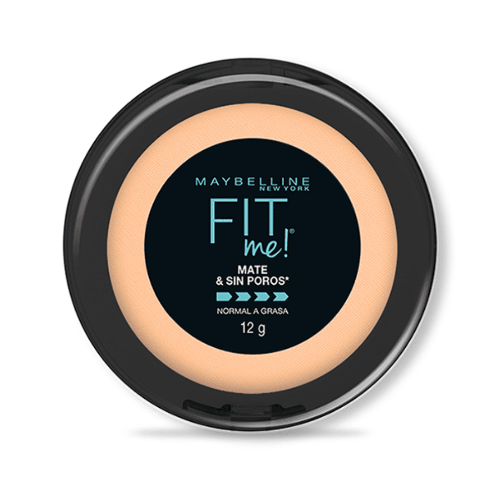 Polvo Compacto Maybelline Fit Me Matte + Poreless 128 Warm Nude 12 Gr