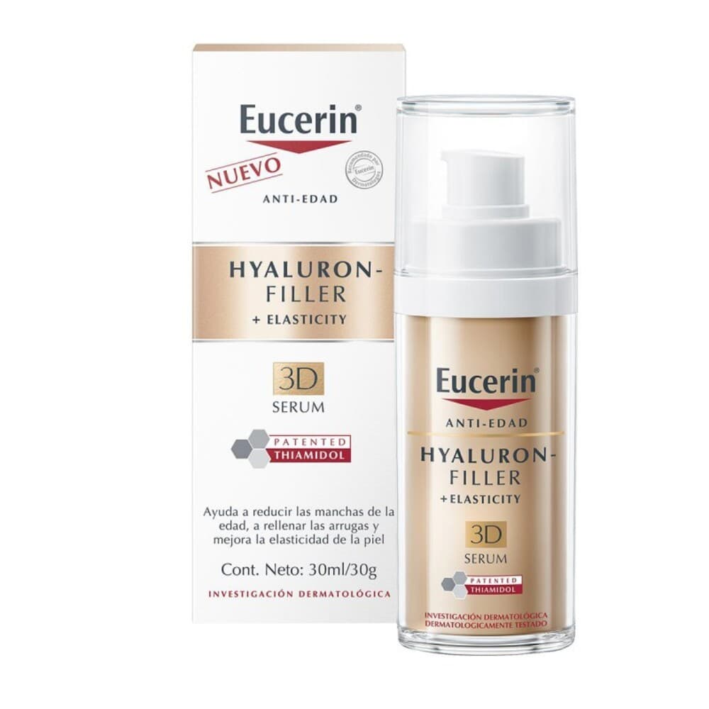Serum Facial Lifting Eucerin Hyaluron-Filler Elasticity Frasco 30 Ml