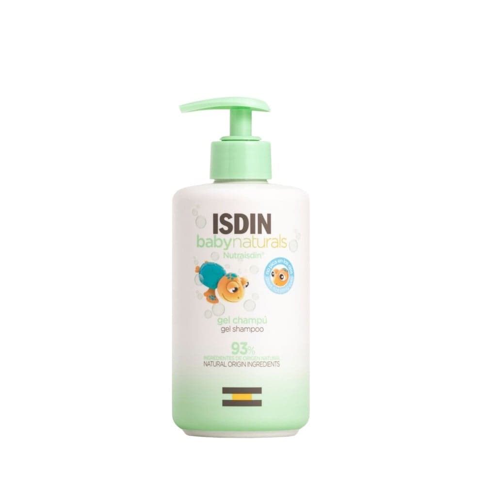 Shampoo Isdin Baby Naturals Nutraisdin Frasco Por 400Ml