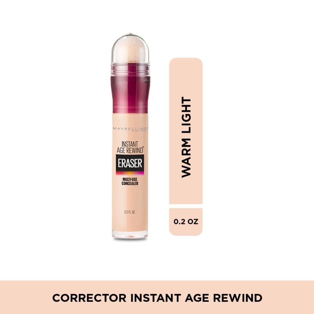 Corrector Maybelline Instant Age Rewind Dark Cicles Warm Light X 6Ml