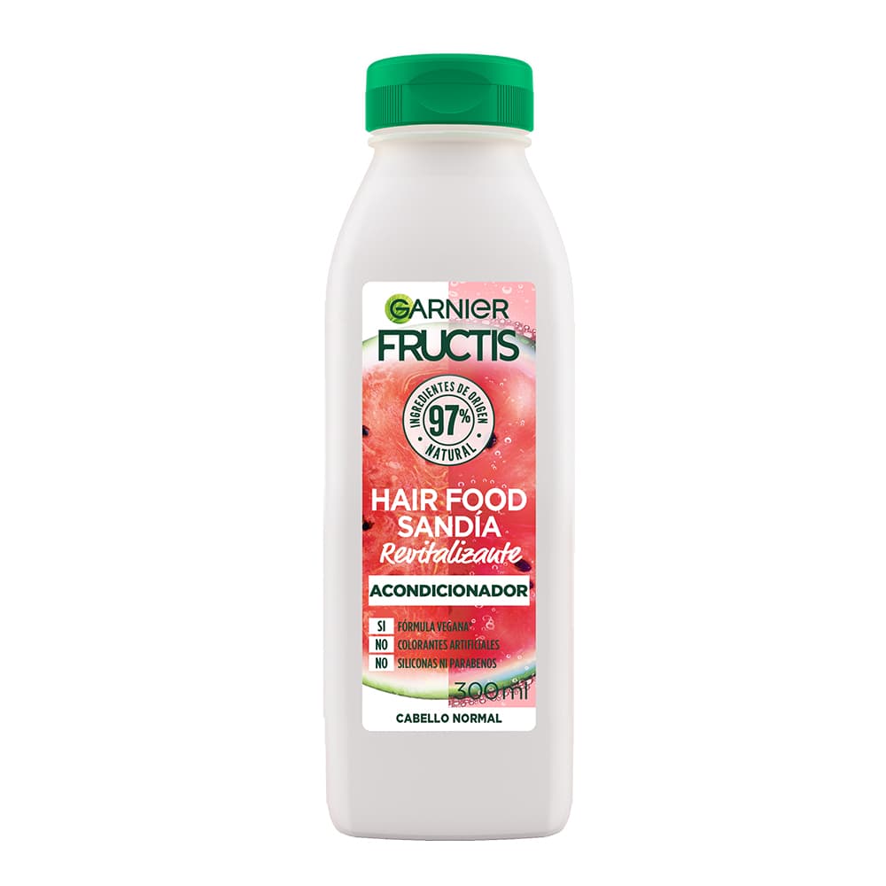 Acondicionador Revitalizante Garnier Fructis Hairfood Sandía  300Ml