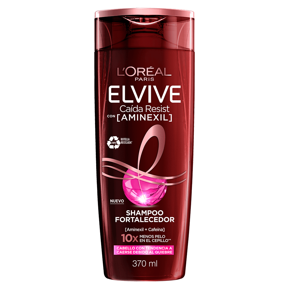 Shampoo Elvive L'Oreal Paris Antifall Para La Caida Del Cabello X370Ml