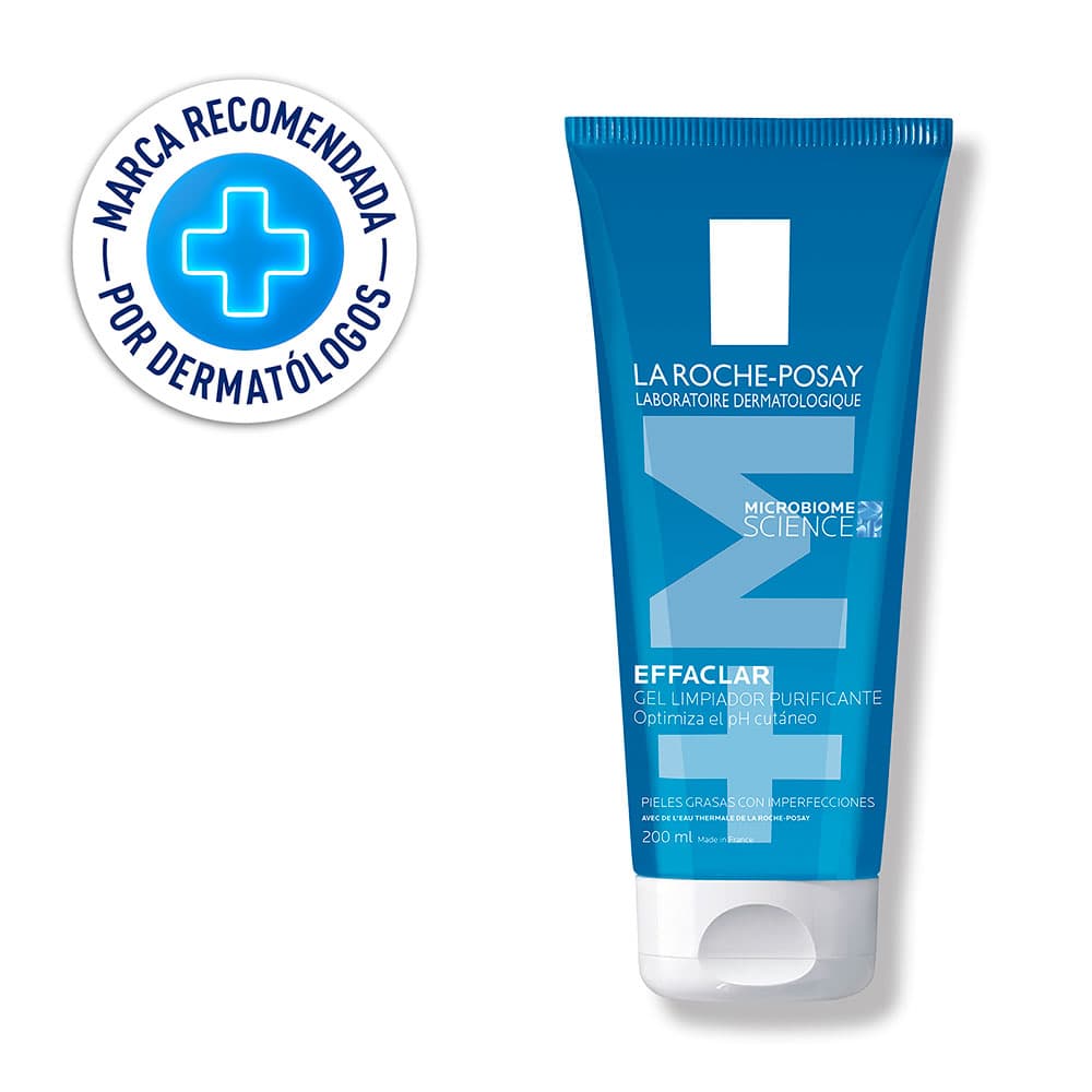 Limpiador Facial Piel Mixta A Grasa La Roche Posay Effaclar M+ Gel 200Ml