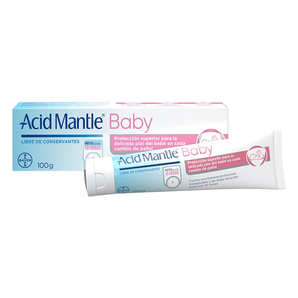 Acid-Mantle Baby Libre Conservantes Emulsión Tópica Tubo X 100Gr